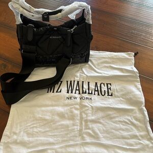 NWT MZ Wallace Quilted Madison Shoulder Bag with Sequins